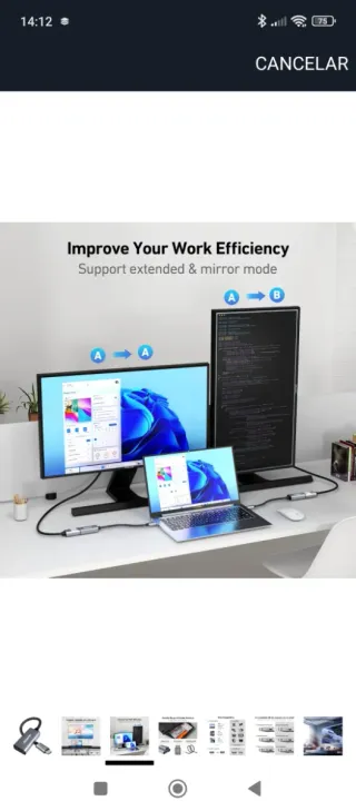 Adaptador USB C a HDMI 4K BENFEI