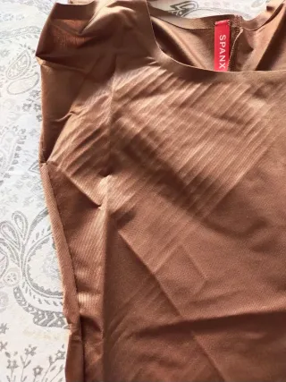 Faja Bodysuit Spanx Invisible Open-Bust Mid-Thigh