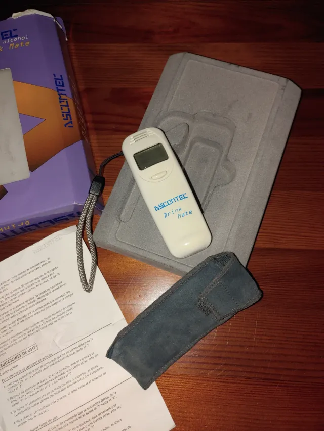 DETECTOR ALCOHOL Y GAS ASCOMTEL Drink Mate