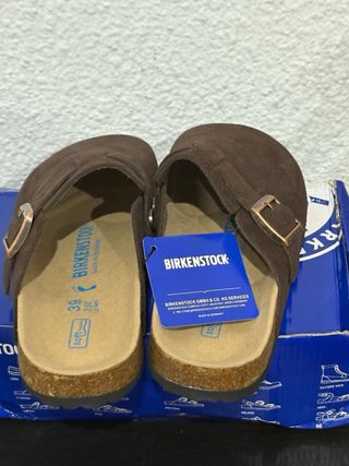 Sandalias Estilo Birkenstock Marrones