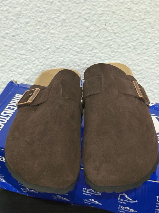 Sandalias Estilo Birkenstock Marrones