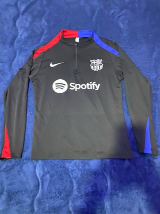 Sudadera FC Barcelona Nike Negra Talla S