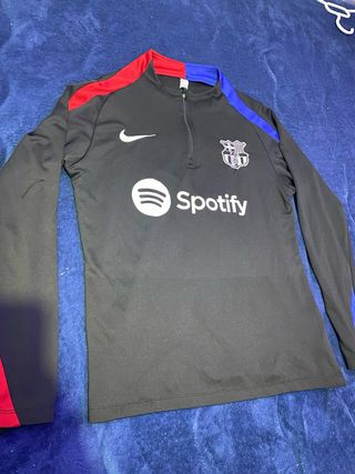 Sudadera FC Barcelona Nike Negra Talla S