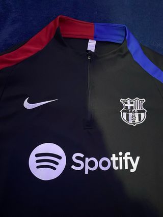 Sudadera FC Barcelona Nike Negra Talla S