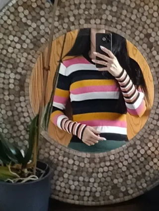 Jersey multicolor Zara