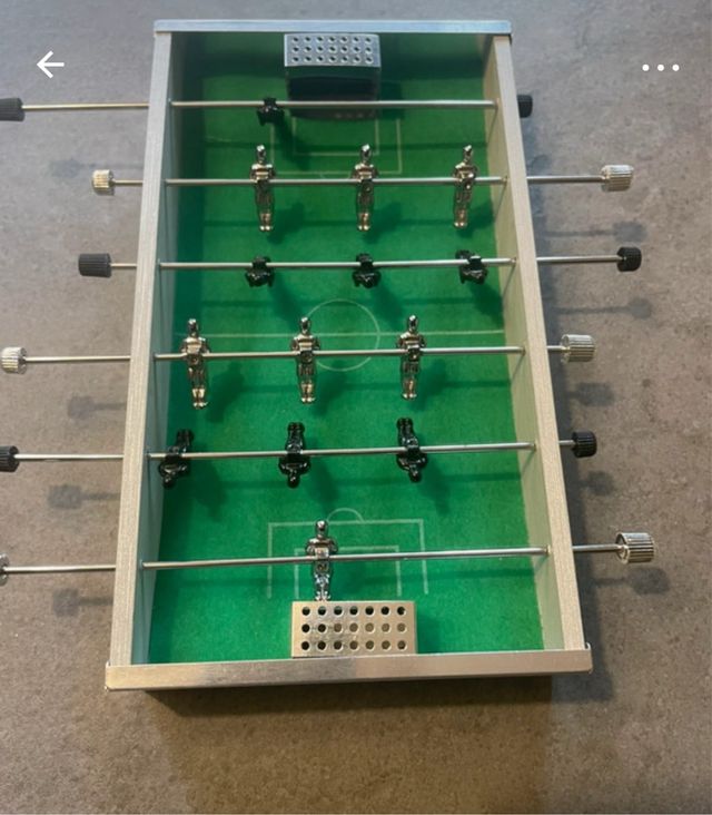 Mini calcio balilla portatile nuovo