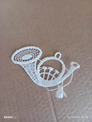 Decorazioni Vetrate Albero Pizzi Natalizi Bianco