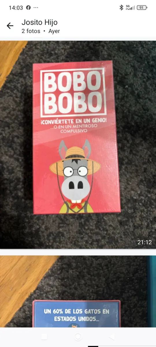 Juego de mesa Bobo Bobo