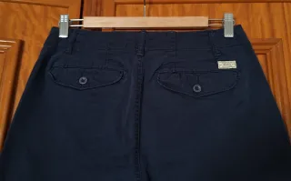 Calças Polo Ralph Lauren perna larga azul