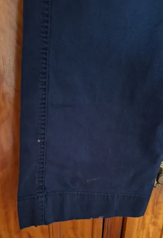 Calças Polo Ralph Lauren perna larga azul