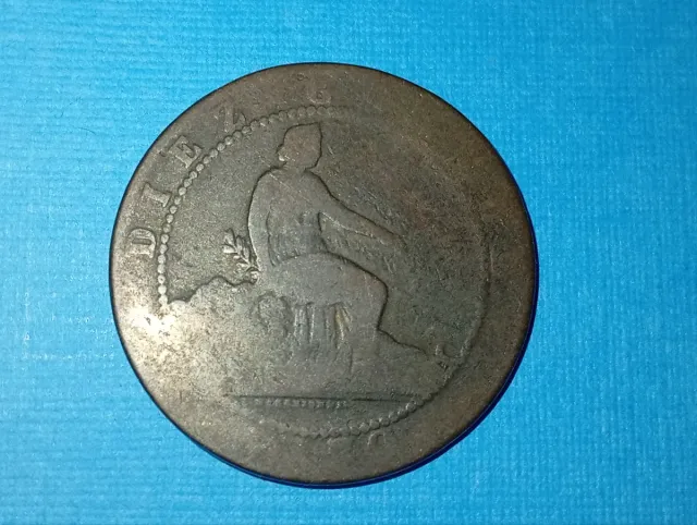 Moneda Gobierno Provisional 10 Centimos