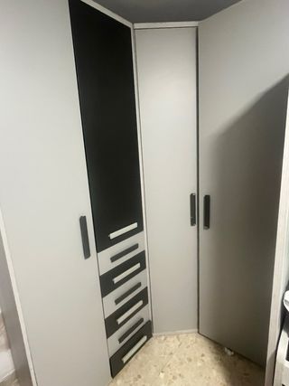 Cama nido litera con armario grande