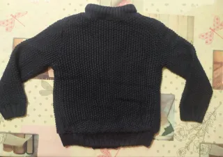 Cappottino bimbo blu 3 anni