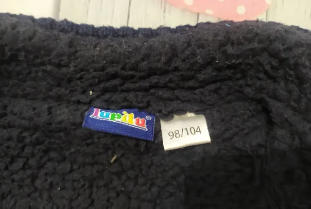 Cappottino bimbo blu 3 anni