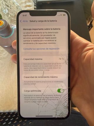 iPhone XS Bianco Argento