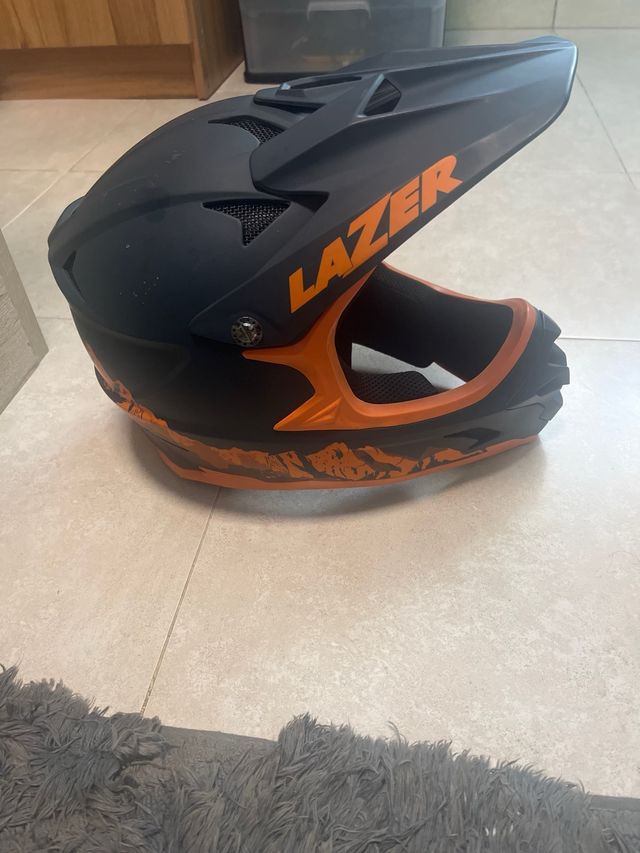 Casco de moto cross