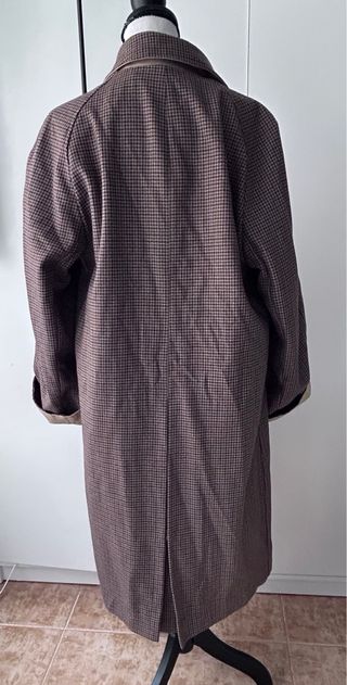 Gabardina Reversible Mujer Beige/Marrón