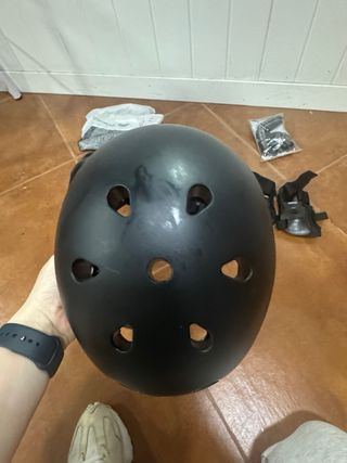 Casco y protecciones patinaje o bicicleta Oxelo