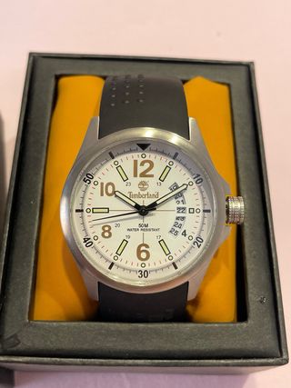 Reloj Timberland Blanco y negro