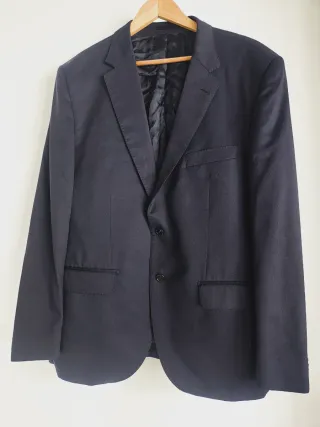 Blazer Lana F.LLI Cerruti Azul