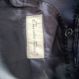 Blazer Lana F.LLI Cerruti Azul