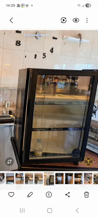 Nevera frigorífica Minute Maid