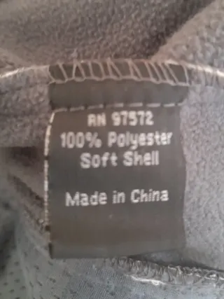 Giacca soft shell fleece