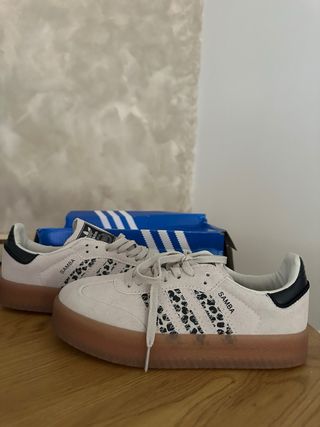 Adidas Samba Beige/Negro