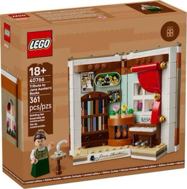 LEGO 40766 Tributo ai Libri di Jane Austen