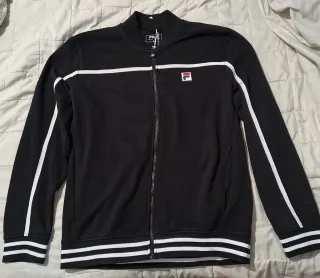 Felpa Fila Nera Uomo