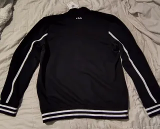 Felpa Fila Nera Uomo
