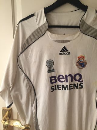 Camiseta Real Madrid 2006 Van Nilstenrooy