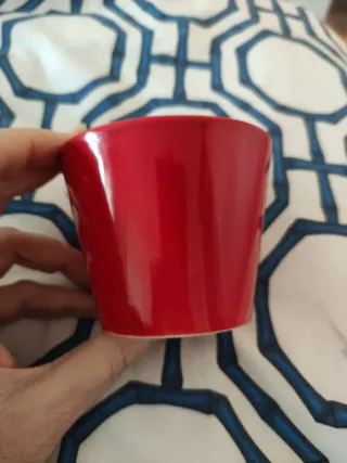 Maceta Roja Pequeña