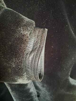 Pelliccia ecologica nera Made in Italy