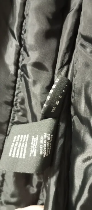 Abrigo piel calidad súper de tienda de lujo en Mad