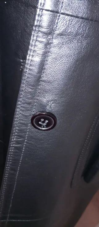 Abrigo piel calidad súper de tienda de lujo en Mad