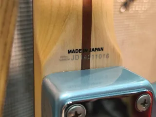 Fender Stratocaster MIJ Ice Blue Metallic 2014