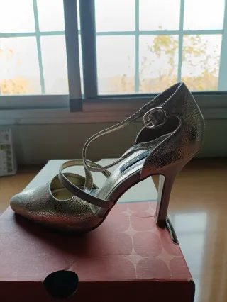 Zapatos de fiesta Vertice Gala dorados/plateados