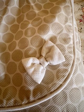 Saco para capazo con estampado de círculos