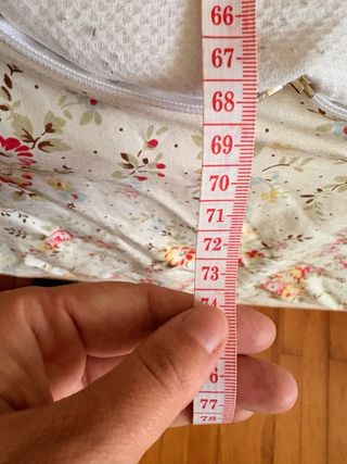 Saco para capazo con estampado de círculos