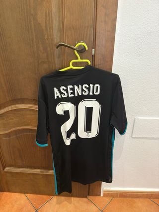 2ª Camiseta del Real Madrid: Marco Asensio 17/18