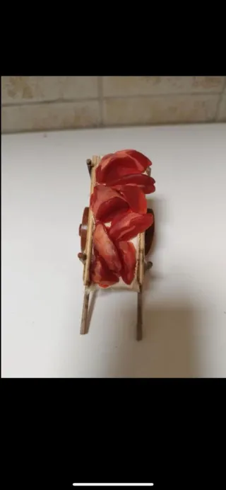 Carretto Presepe Fatto a Mano