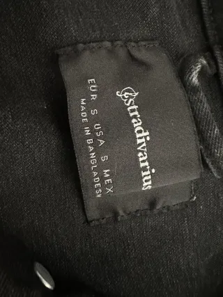 Cazadora tejana Stradivarius