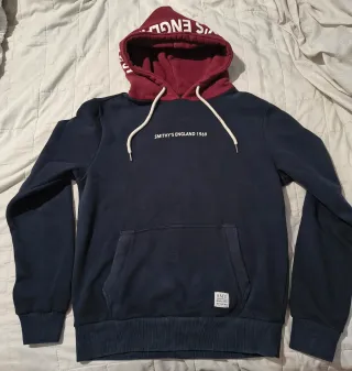 Felpa Smithy's England Blu/Rosso