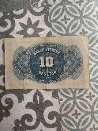 Billetes antiguos pesetas