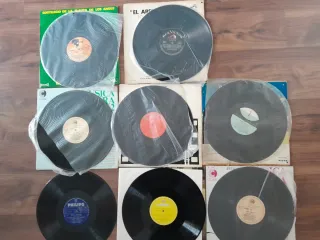Lote 8 Vinilos Música Variada