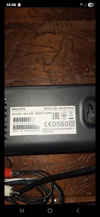 Barra de sonido Philips