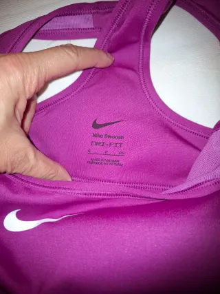 Top Nike Dri-Fit Rosa Talla S