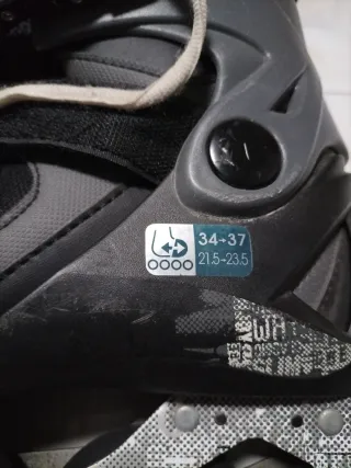 Patines Oxelo 34-37 con protecciones