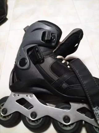 Patines Oxelo 34-37 con protecciones